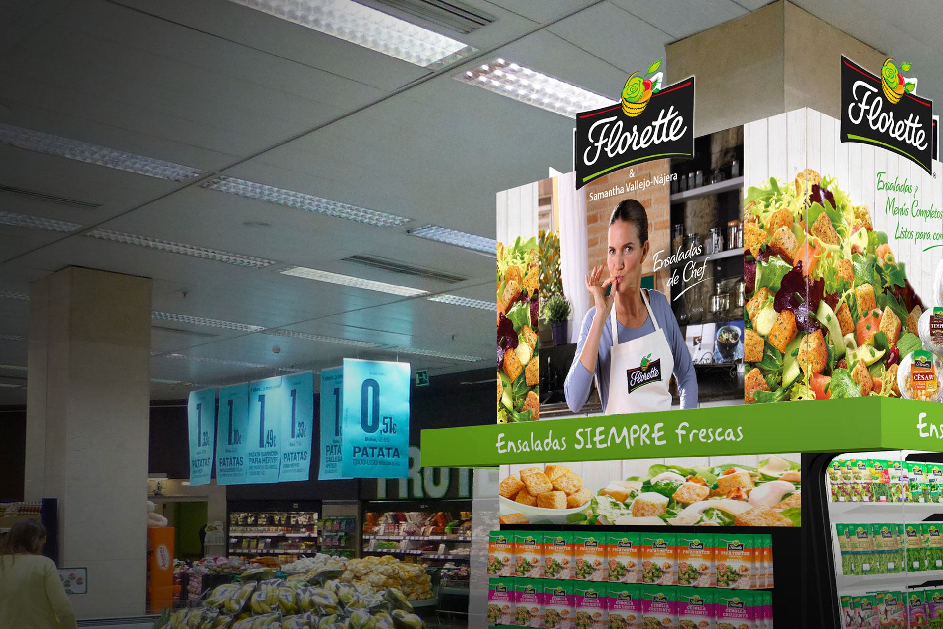 Evento campaña florette punto de venta
