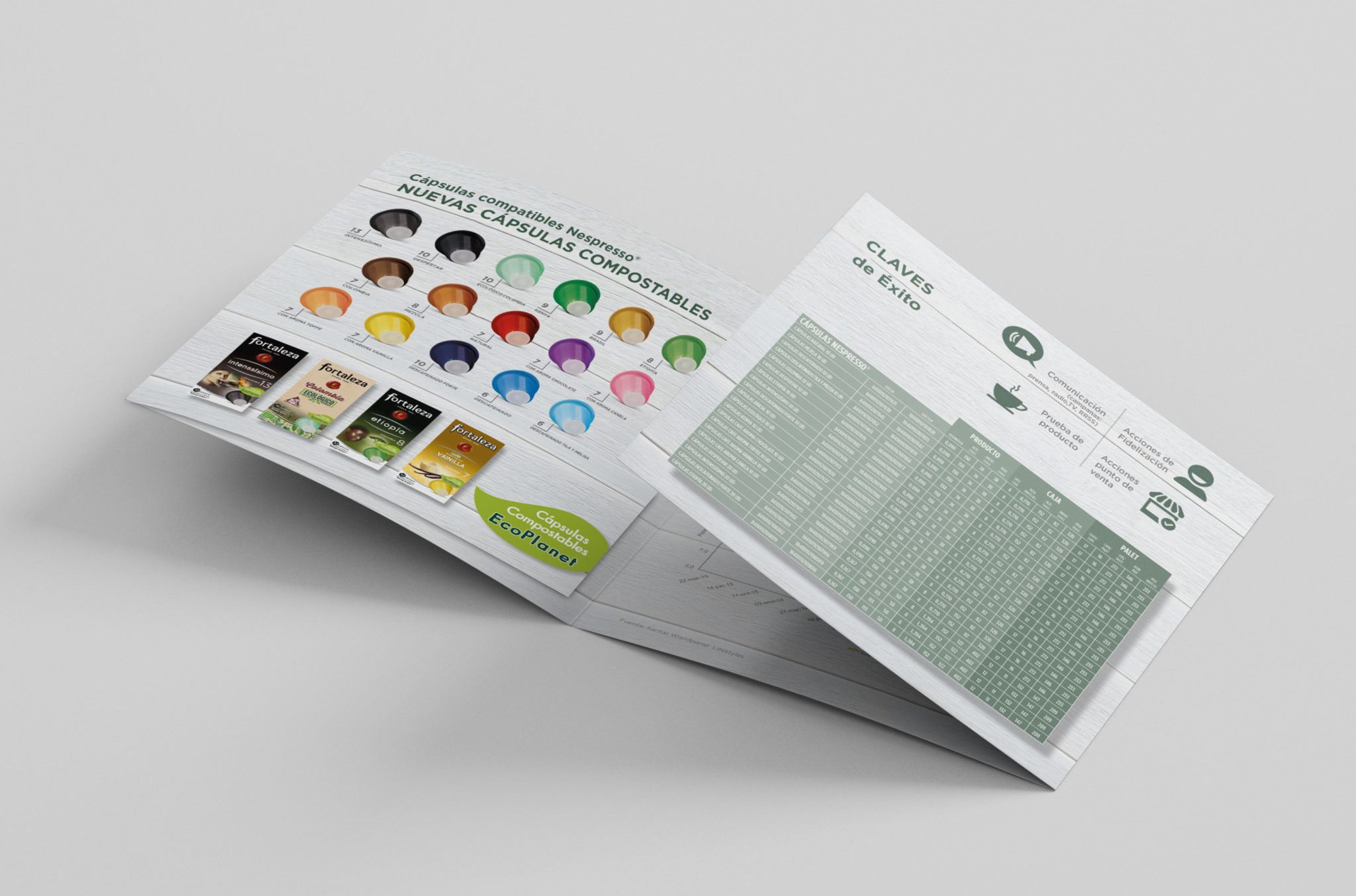 Square Trifold Mockup compostables