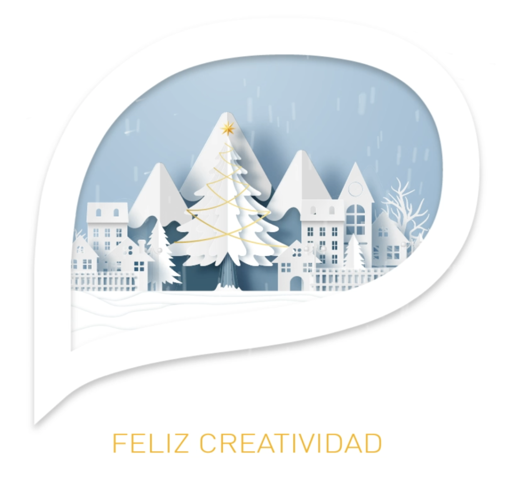 felicitación de navidad de Creartelia 2020