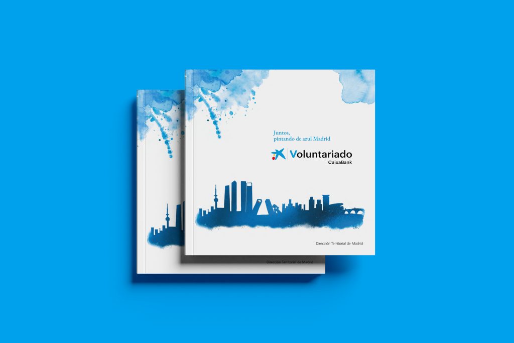 Portada del libro recopilatorio de testimonios de Voluntariado CaixaBank