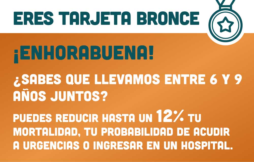 Diseño delantero bronce sobre la continuidad en la atención médica de Longimed
