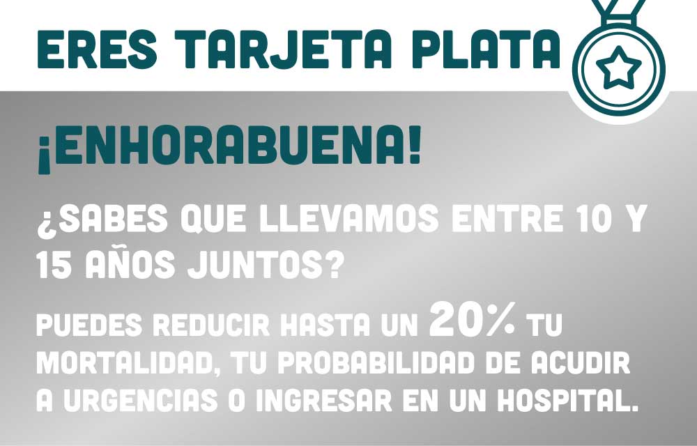 Diseño delantero plata sobre la continuidad en la atención médica de Longimed